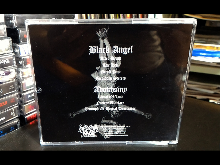 BLACK ANGEL/ADOKHSINY'Black Ritual Of Satan (Split 2010)' CD
