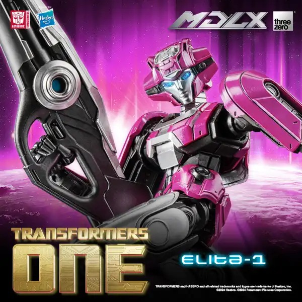 PRE ORDER Q2/2025 THREEZERO ELITA-1 5” MDLX: Transformers One มัดจำ 500 ปิดจอง 01/11/2024 หรือครบ 4 กล่อง