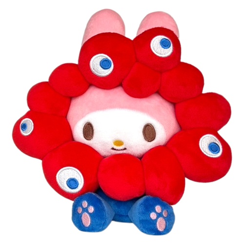 [PRE-ORDER] ตุ๊กตา มายเมโลดี้ My Melody x MYAKU-MYAKU Official Mascot งาน Osaka Expo 2025 นำเข้าจากญี่ปุ่น サンリオキャラクターズ ミャクミャクなりきりぬいぐるみM マイメロディ