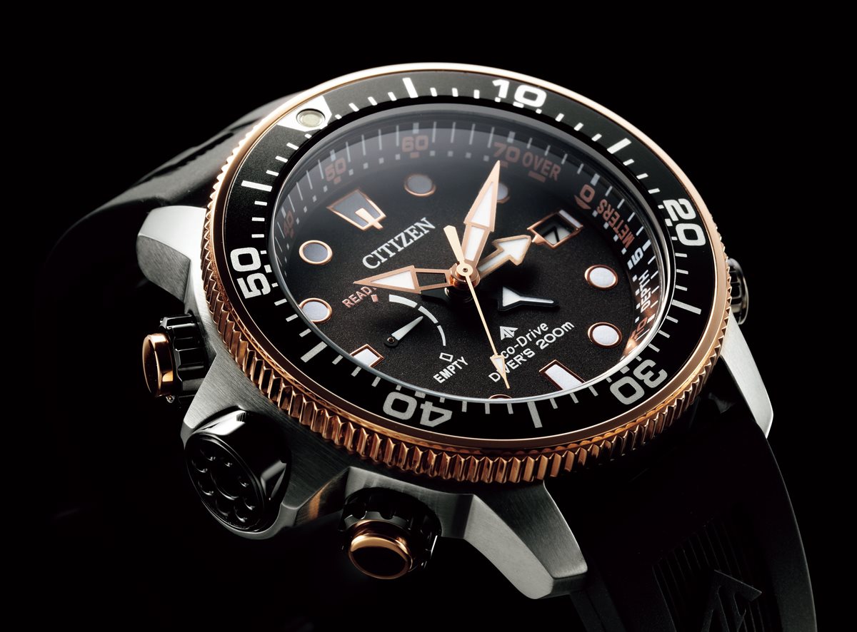 Citizen BN2037-11E นาฬิกาผู้ชาย Promaster Aqualand 30th Anniversary Limited Edition Eco-Drive Chronograph Marine Men's Watch