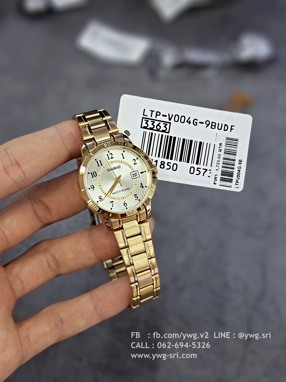 CASIO รุ่น LTP-V004G-9BUDF