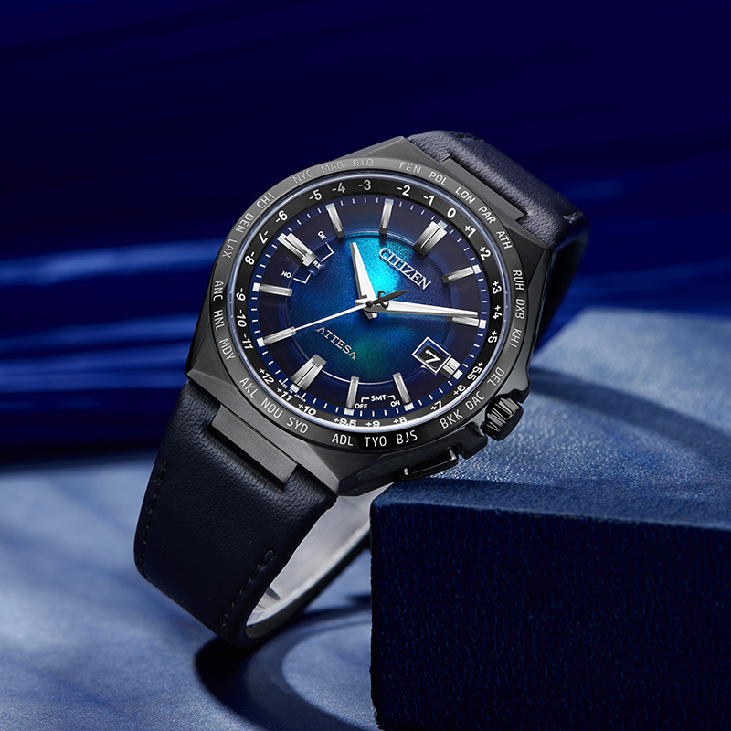 Citizen CB0215-18L นาฬิกาผู้ชาย Attesa Atomic Timekeeping / Super Titanium™. Limited 2200 Pcs. Men's Watch