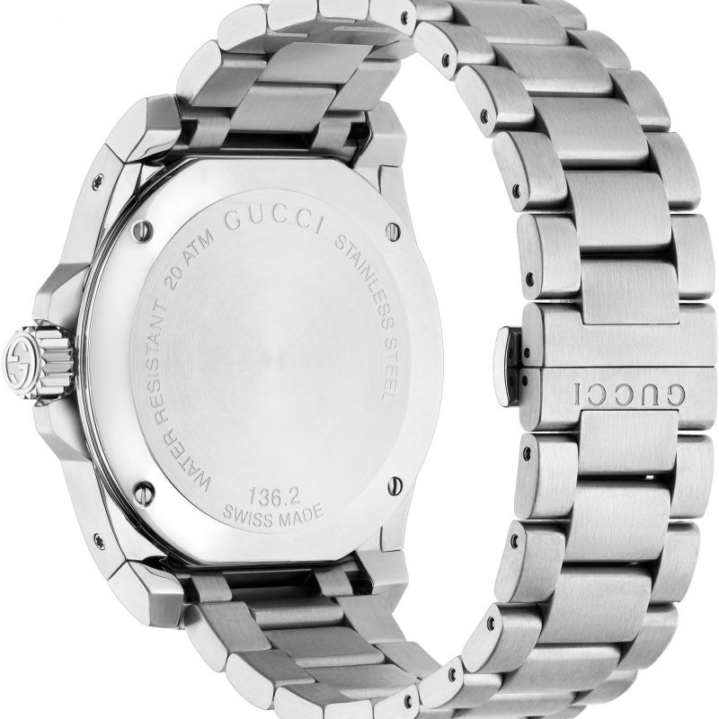 Gucci YA136208 นาฬิกา Dive Quartz 45mm Men's Watch