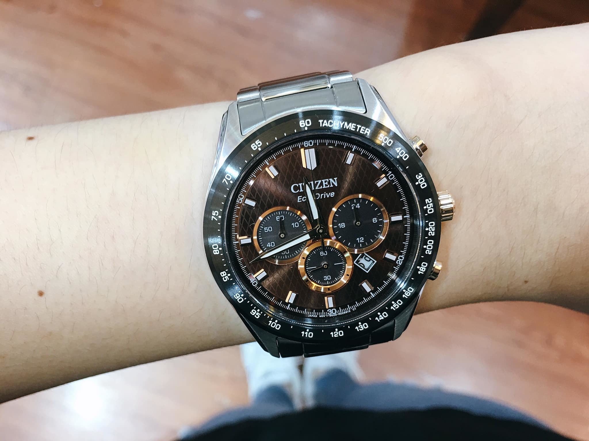 Citizen CA4456-83X นาฬิกาผู้ชาย Eco-Drive Chronograph Men's Watch