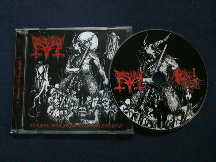 BAPHOMETS HORNS'Atomik Warfuck Extermination'+Division 666 Compilation+ CD