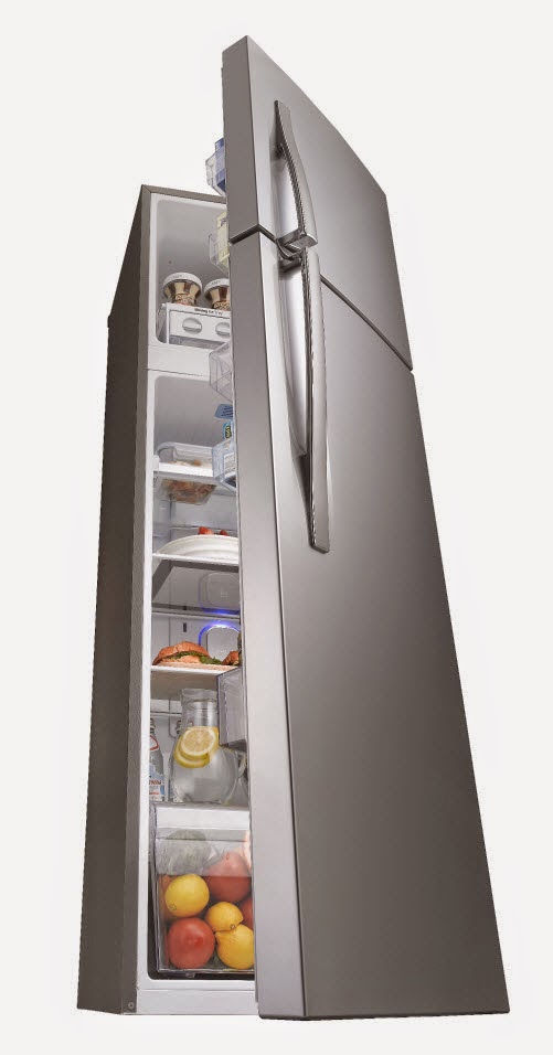 ตู้เย็น 2 ประตู ระบบอินเวอร์เตอร์ ขนาด 9.2 คิว สีเงินแพลตตินั่ม LG GN-B272SLCL