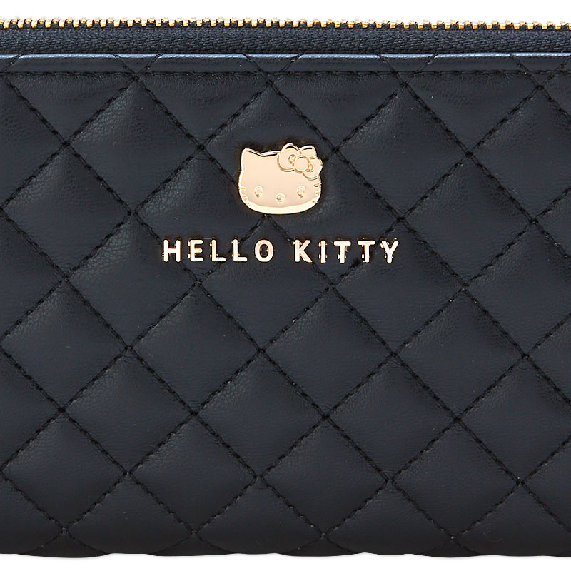[PRE-ORDER] กระเป๋าสตางค์ คิตตี้ กระเป๋าสตางค์แบบยาว Hello Kitty Quilted Long Wallet Size : 20 x 2.5 x 10 cm ハローキティ キルティング長ウォレット