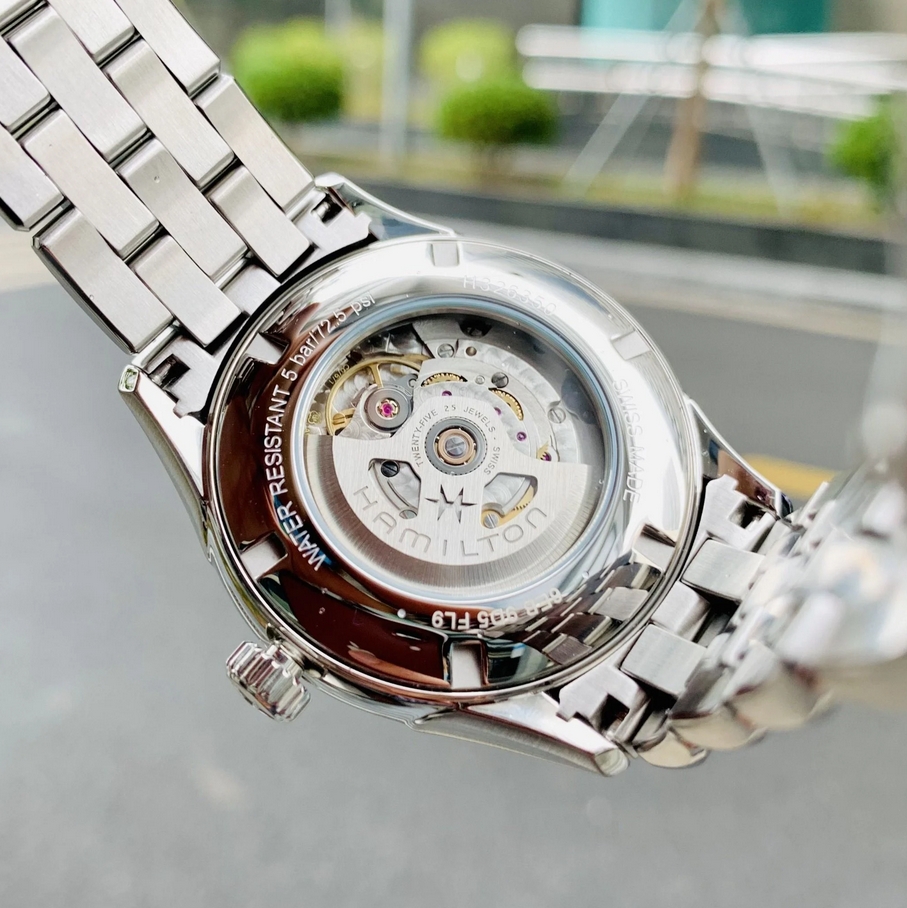 Hamilton H32635131 นาฬิกาผู้ชาย JAZZMASTER POWER RESERVE AUTO Men's Watch