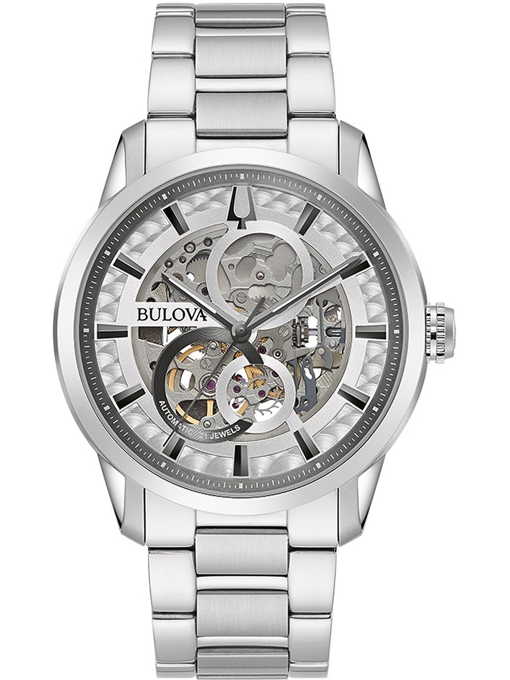 Bulova 96A267 นาฬิาผู้ชาย Sutton Automatic Men's Watch