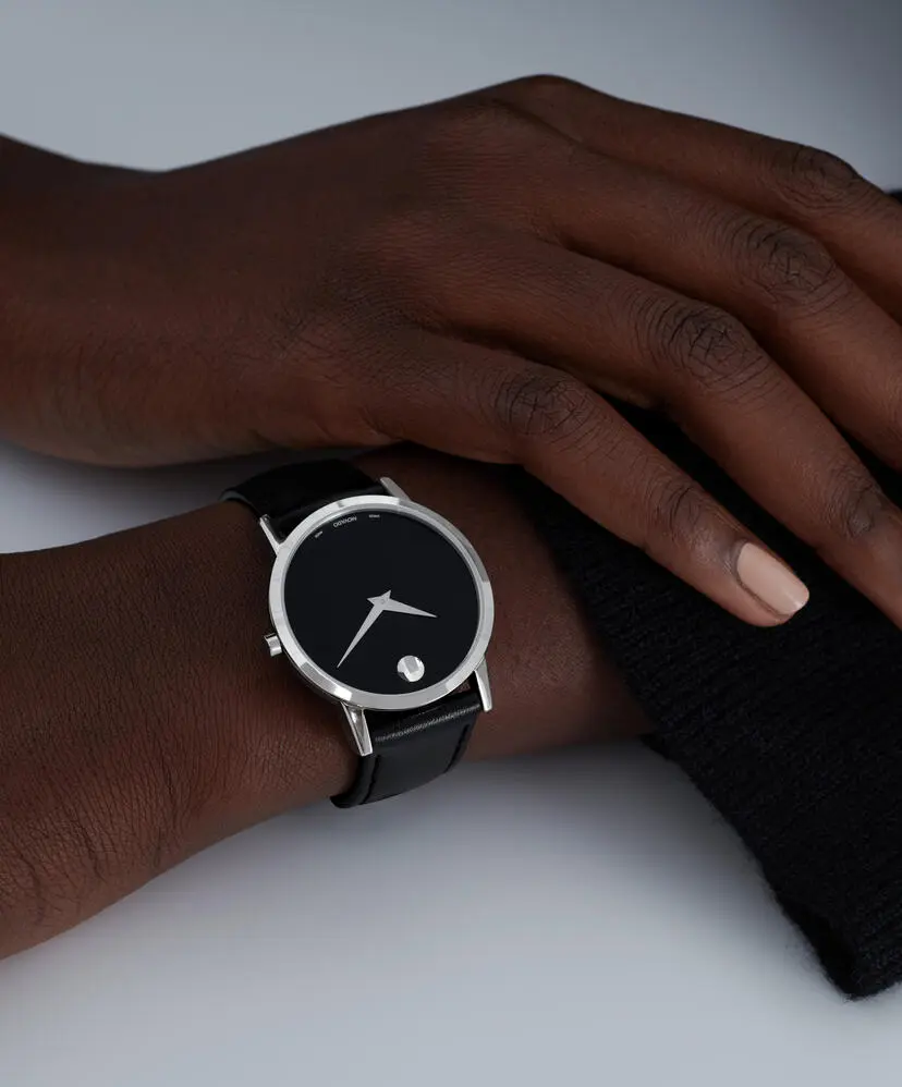 Movado 0607583 นาฬิกาผู้หญิง Classic Museum Quartz Women's Watch