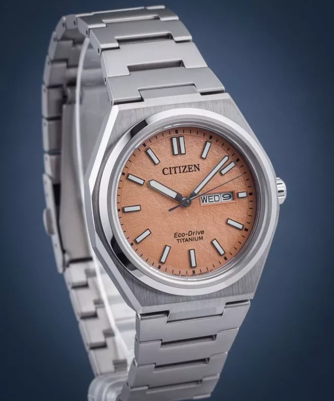 Citizen AW0130-85Z นาฬิกาผู้ชาย Citizen Core Collection Super Titanium Eco-Drive Men's Watch