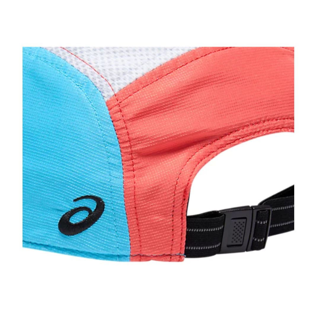 [PRE-ORDER] Asics Japan หมวก โตเกียวมาราธอน 2025 Tokyo Marathon 5 Panel Cap "THE DAY WE UNITE" สี Coral Reef/Aquarium นำเข้าจากญี่ปุ่น