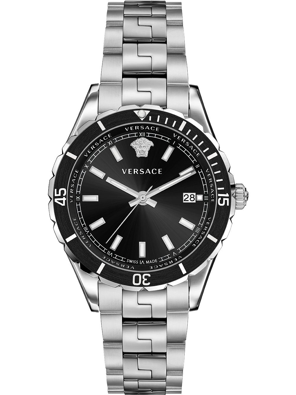 Versace VE3A00520 นาฬิกาผู้ชาย Hellenyium Quartz Men's Watch