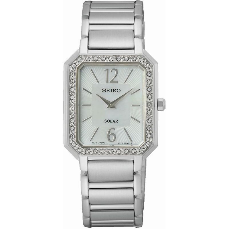 Seiko SUP465P1 นาฬิกาผู้หญิง Solar Women's Watch