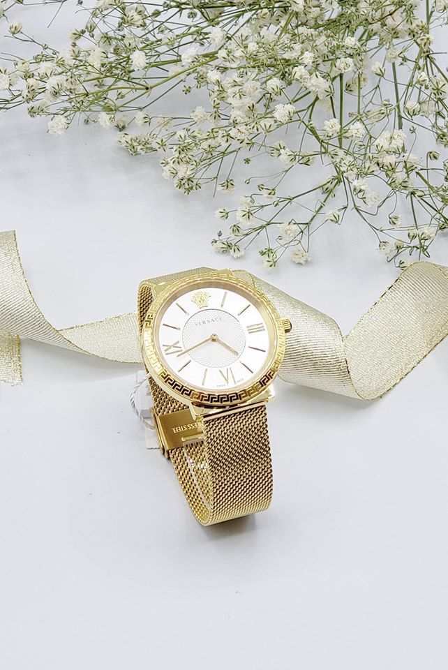 Versace VEVE00519 นาฬิกาผู้หญิง Glamour Quartz Swiss Made Women's Watch