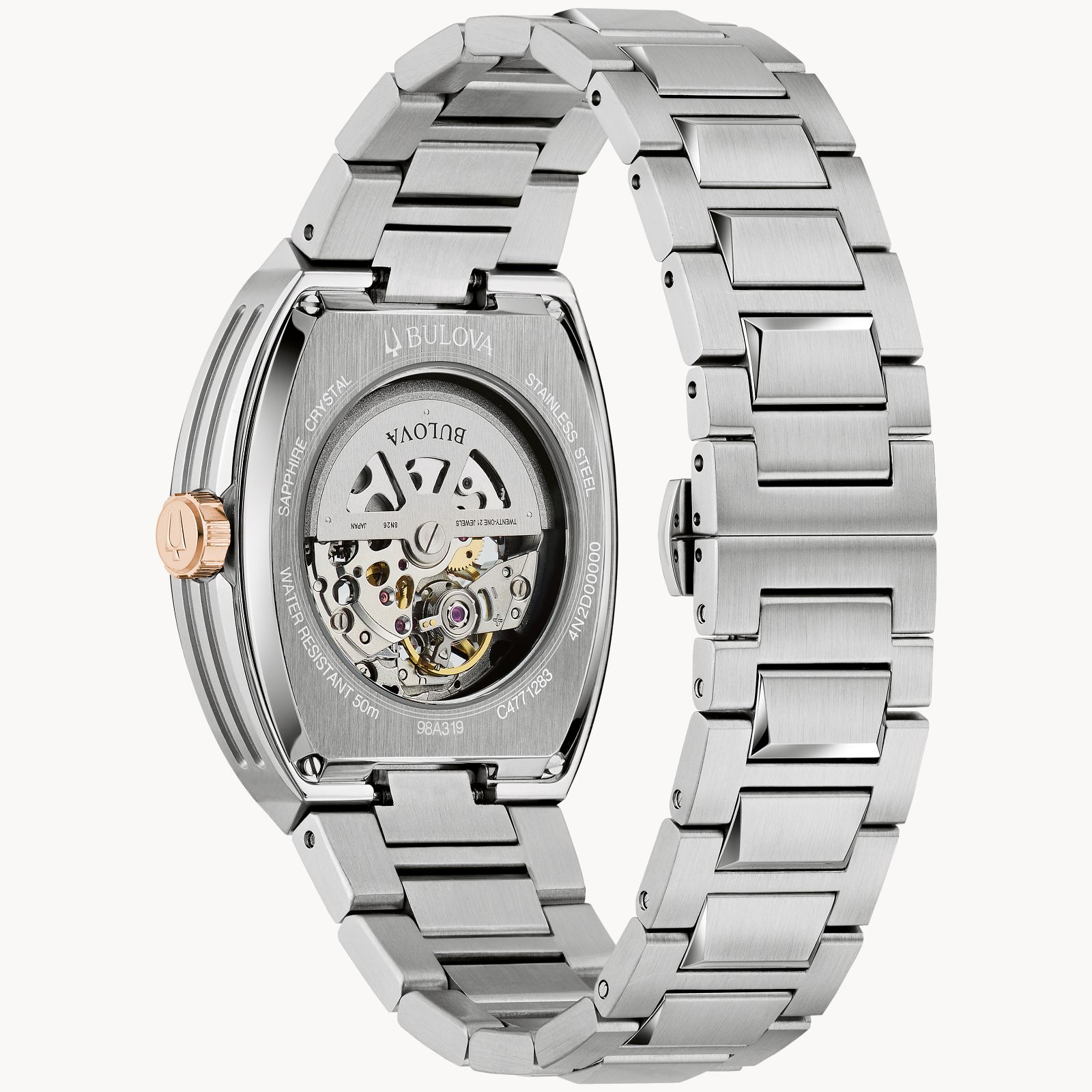 Bulova 98A319 นาฬิกาผู้ชาย Maquina Automatic Men's Watch