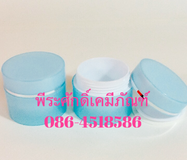 กระปุก TW ขนาด 40 กรัม สีฟ้า แพคละ 4 ใบ