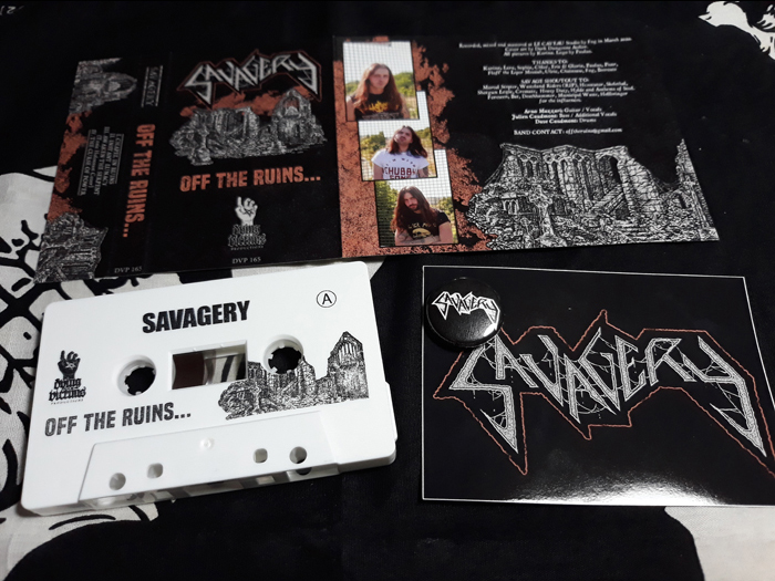 SAVAGERY'Off The Ruins...' Tape