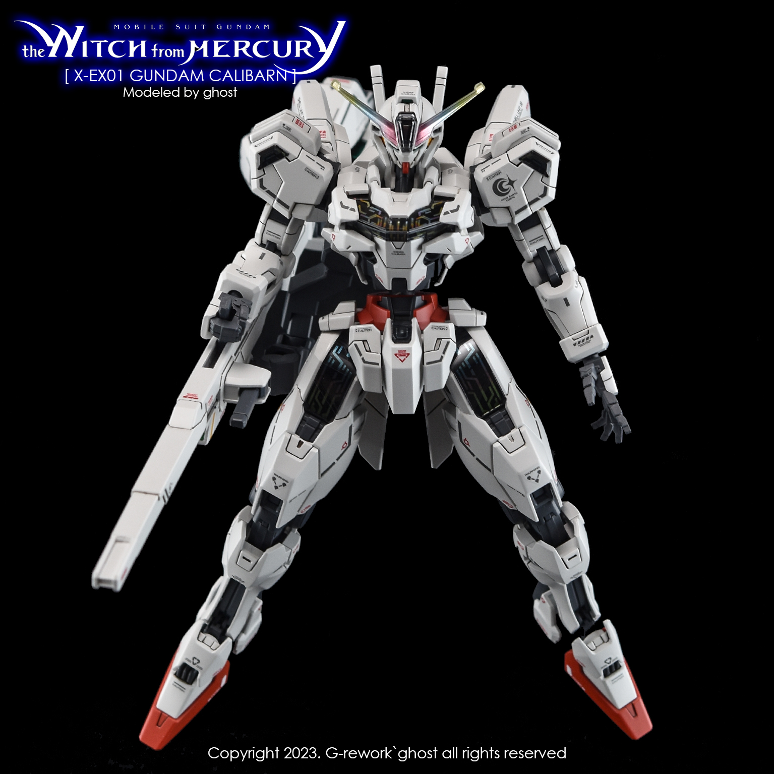 G-REWORK CUSTOM DECAL HG 1/144 CALIBARN GUNDAM