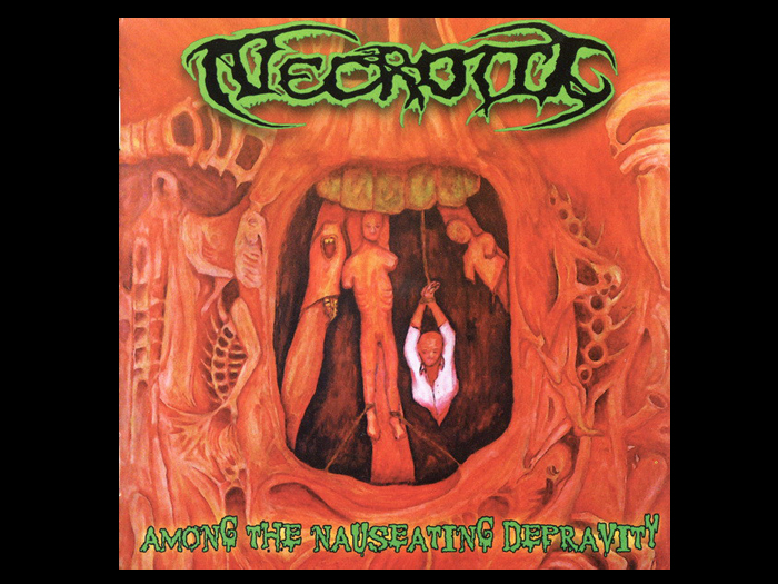 NECROTIC'Among The Nauseating Depravity' CD