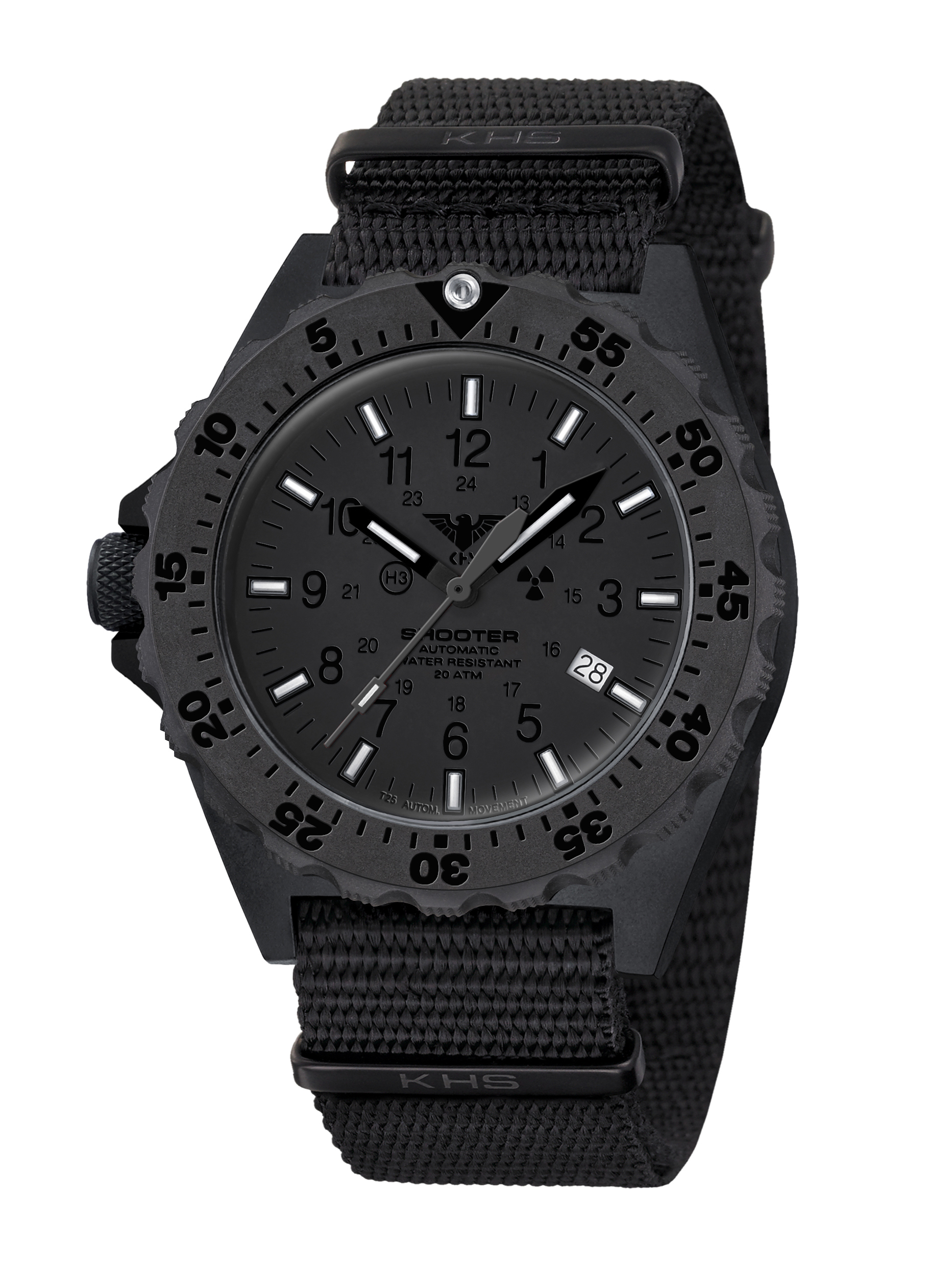 KHS Tactical KHS.SH2AXTHC.NB นาฬิกา Shooter MKII Automatic XTAC Watch