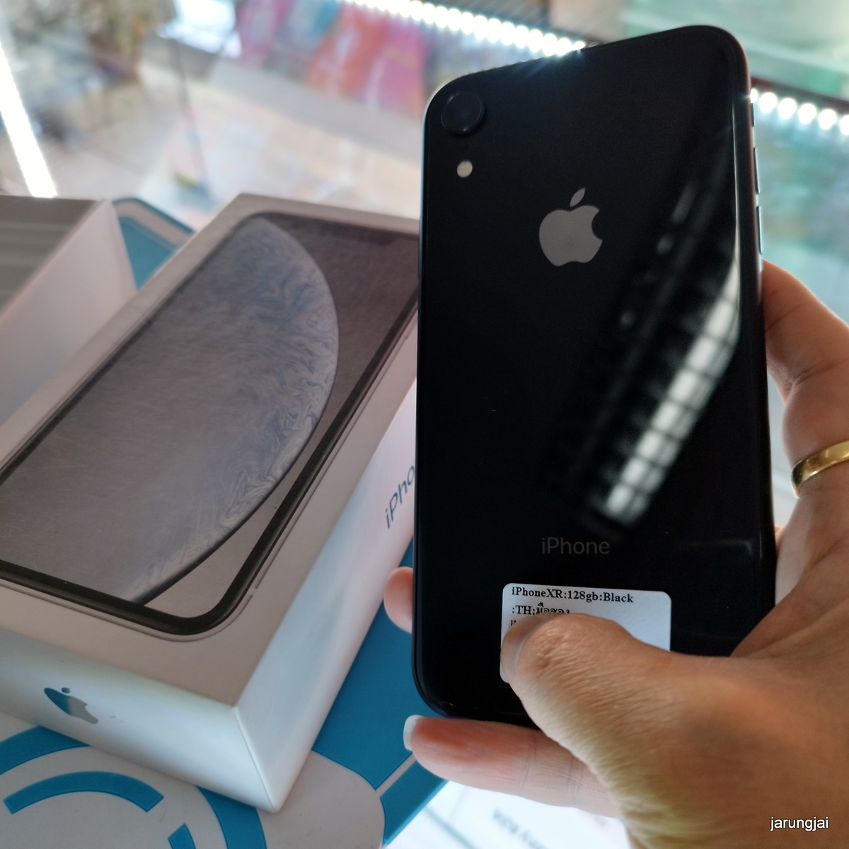 iphone xr 128 gb สีดำ ไอโฟนศรีสะเกษ มือสอง