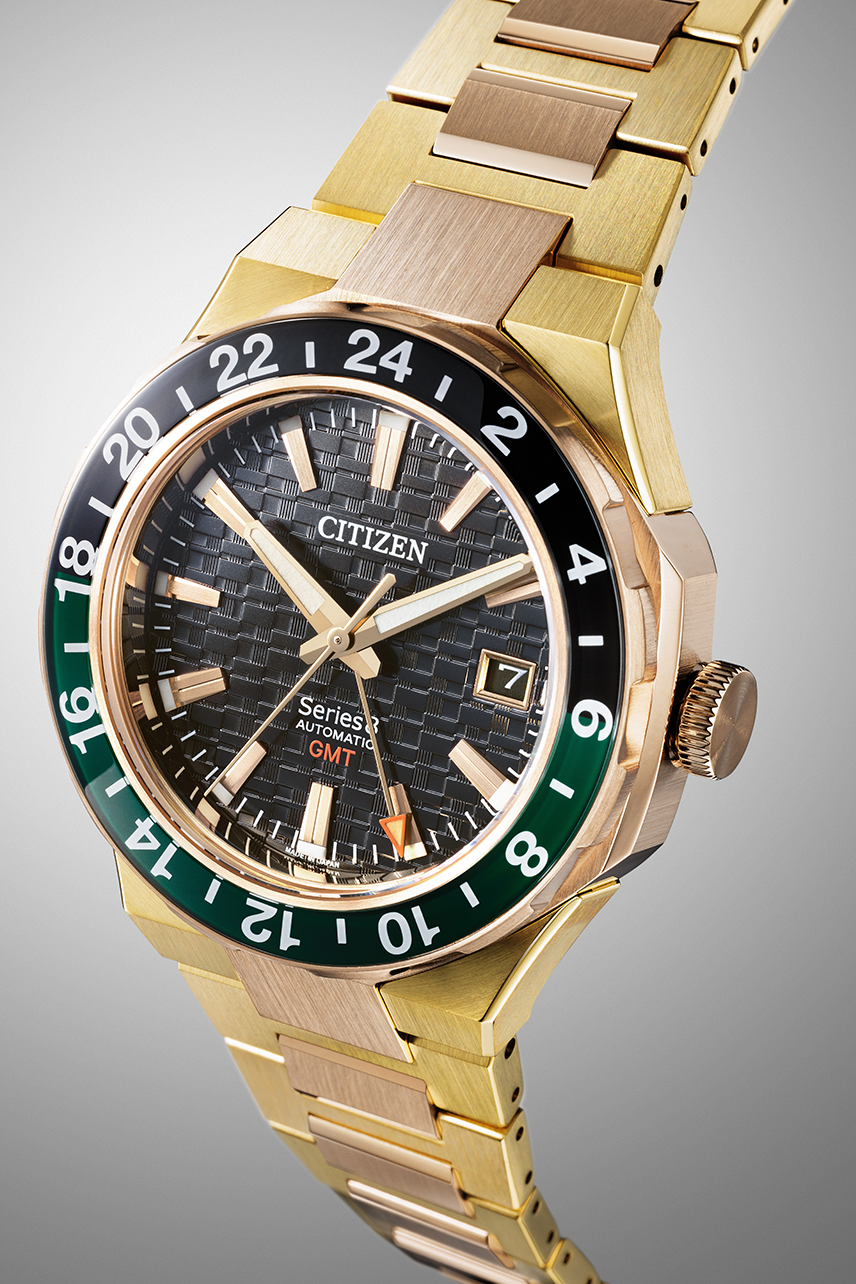 Citizen NB6033-51E นาฬิกาผู้ชาย Automatic Series8 GMT Made in Japan Men's Watch