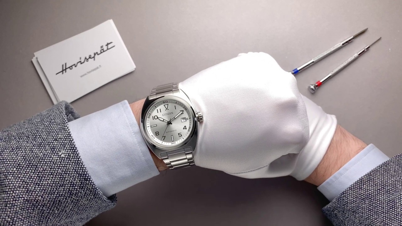 Citizen NJ0100-89A นาฬิกาผู้ชาย Mechanical Automatic Men's Watch