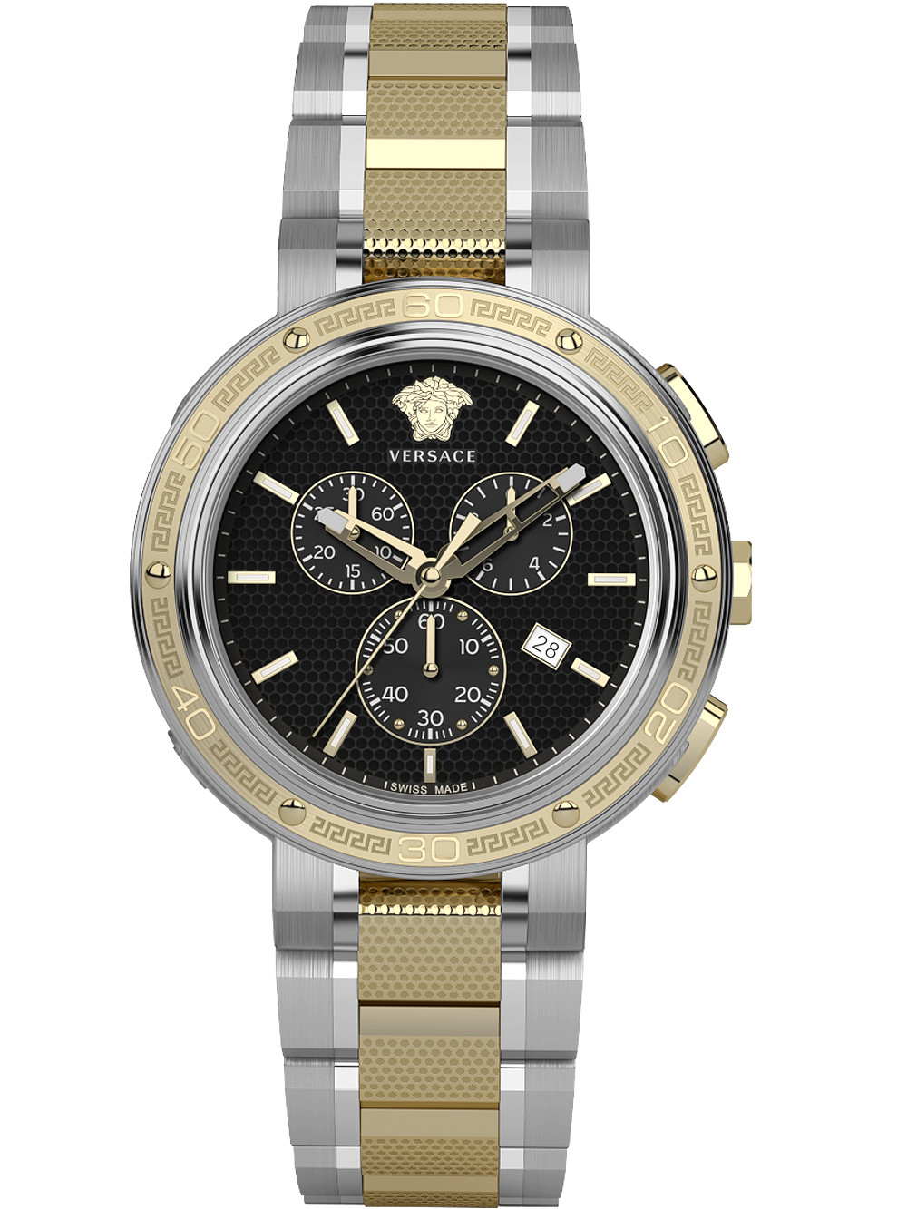 Versace VE2H00421 นาฬิกาผู้ชาย V-Extreme Pro Chronograph Quartz Men's Watch