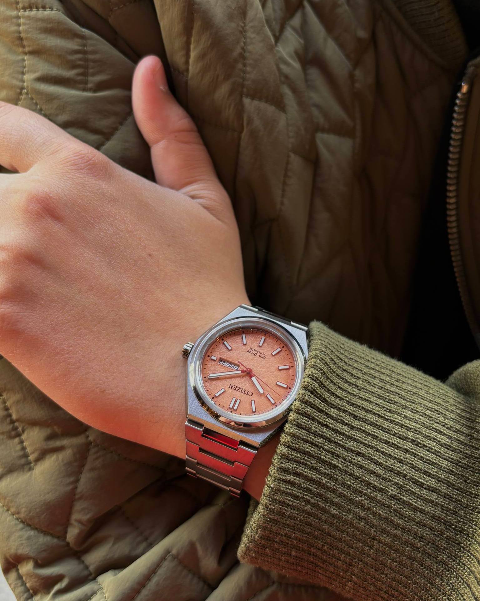 Citizen AW0130-85Z นาฬิกาผู้ชาย Citizen Core Collection Super Titanium Eco-Drive Men's Watch