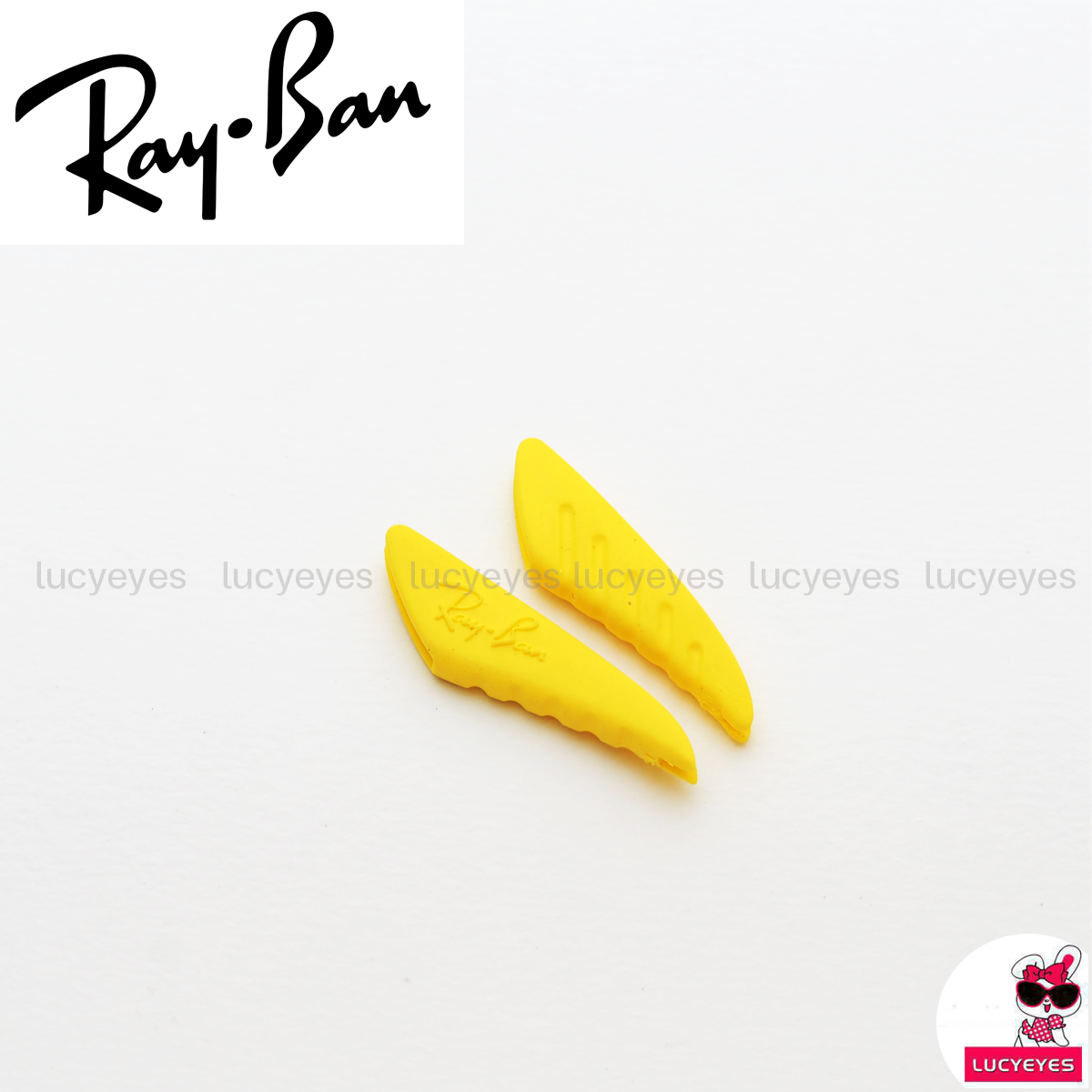 ยางขาแว่นกันแดด RAYBAN Ferrari Collection, RB8331M แท้ 100% (สีเหลือง)