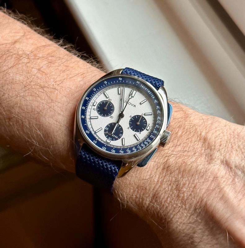 Bulova 98K112 นาฬิกาผู้ชาย Special Edition Lunar Pilot Chronograph Quartz Men's Watch