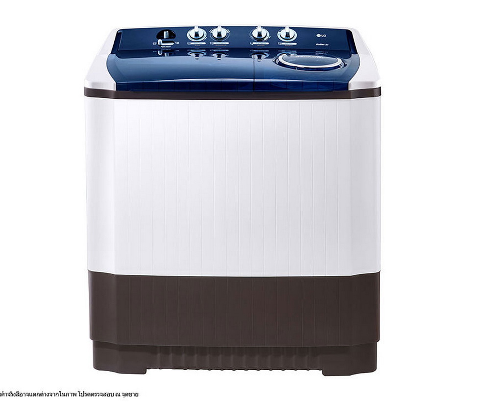 เครื่องซักผ้า 2 ถัง LG 16 กก. ระบบ Roller Jet รุ่น TT16WAPG