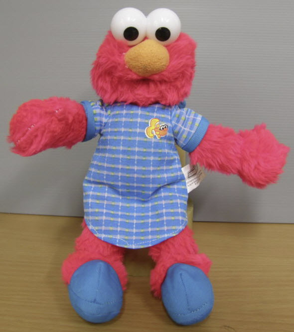 Elmo แต่งชุด ขนาด 9 นิ้ว (มือสอง)
