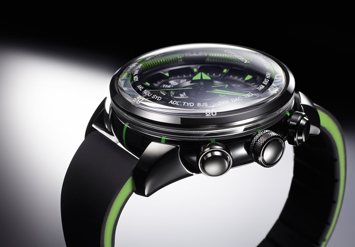 Citizen CC0005-06E นาฬิกาชาย Eco-Drive Satellite Wave Limited Edition Concept Model Men's Watch 990 Pcs.