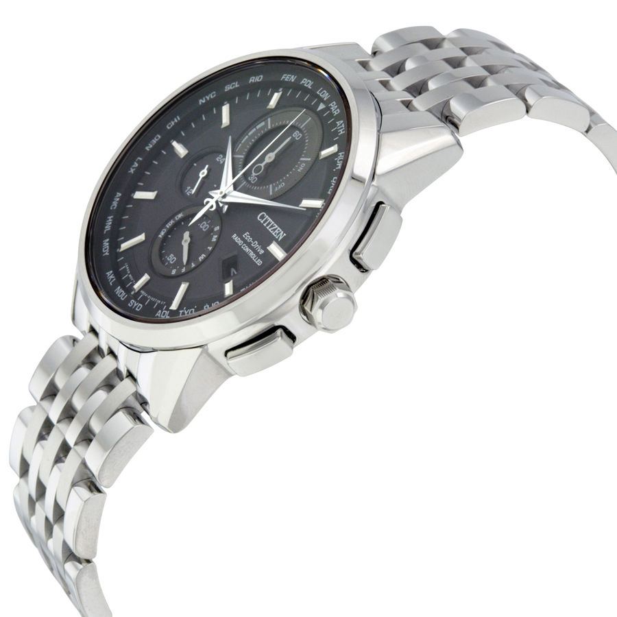 Citizen AT8110-53E นาฬิกาผู้ชาย Citizen Eco-Drive รุ่น AT8110-53E, World Time Chronograph A-T Men' s Watch