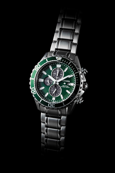 Citizen CA0820-50X นาฬิกาผู้ชาย Eco-Drive Chronograph Marine Promaster Men's Watch