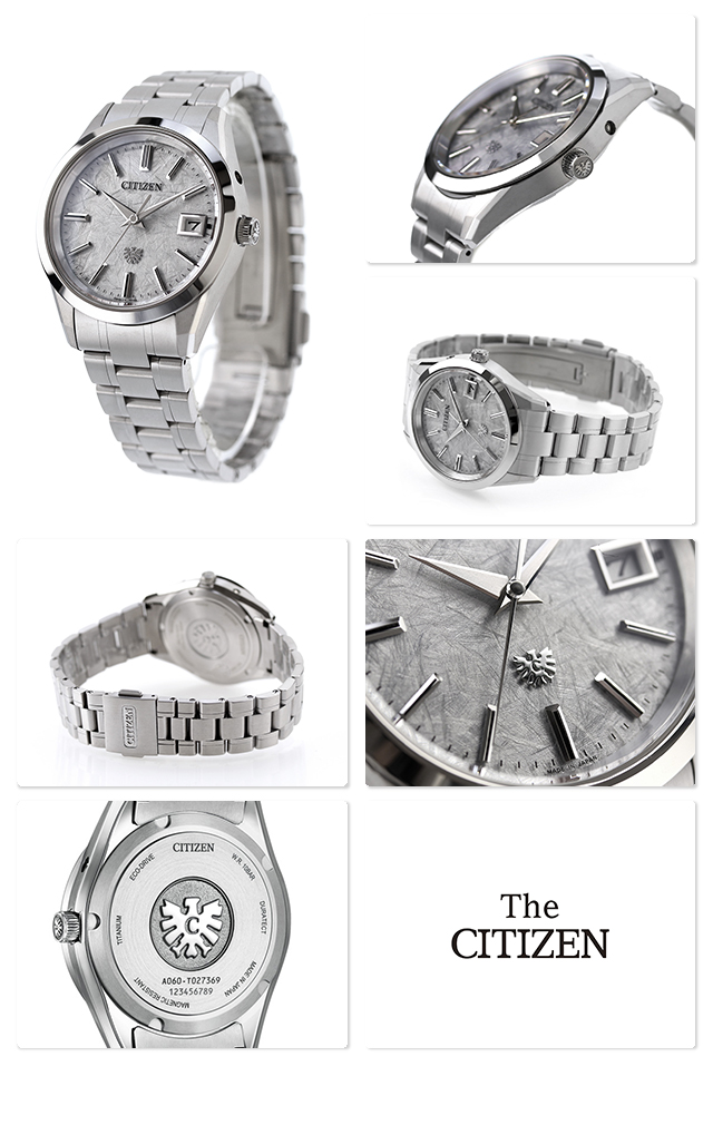 Citizen AQ4100-57B นาฬิกาผู้ชาย The CITIZEN Super Titanium™ Eco-Drive Men's Watch