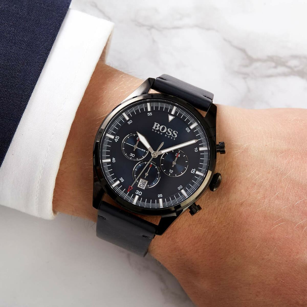 Hugo Boss 1513711 นาฬิกาผู้ชาย Pioneer Chronograph Quartz Men's Watch