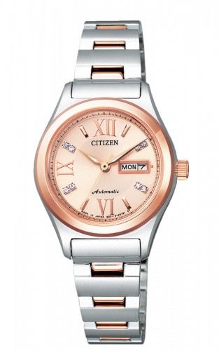 Citizen PD7166-54 นาฬิกาผู้หญิง Citizen รุ่น PD7166-54W, Automatic Japan Made Women' Watch