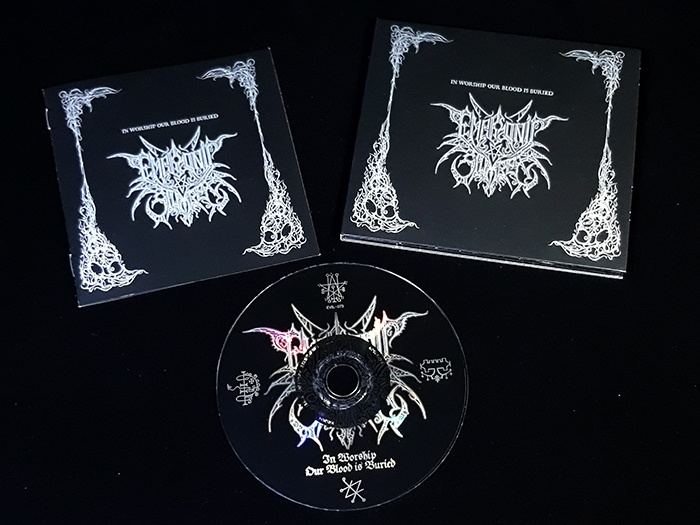 EMBRYONIC SLUMBER 'In Worship Our Blood Is Buried' Digi-CD