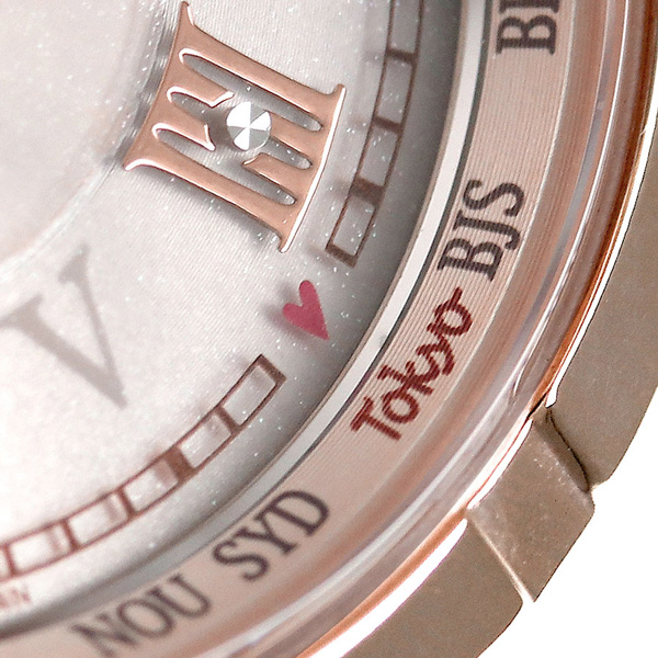 Citizen EC1115-59W นาฬิกาผู้หญิง Eco-Drive xC Radio World Time Super Titanium Made in Japan Women's Watch