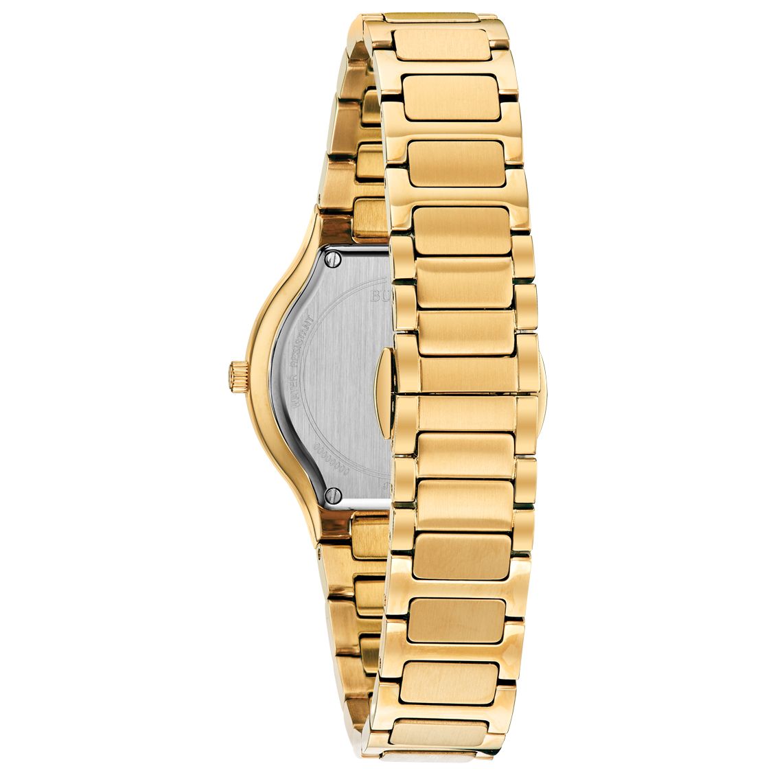 Bulova 97R102 นาฬิาผู้หญิง Millennia Gold-Tone Diamond Women's Watch