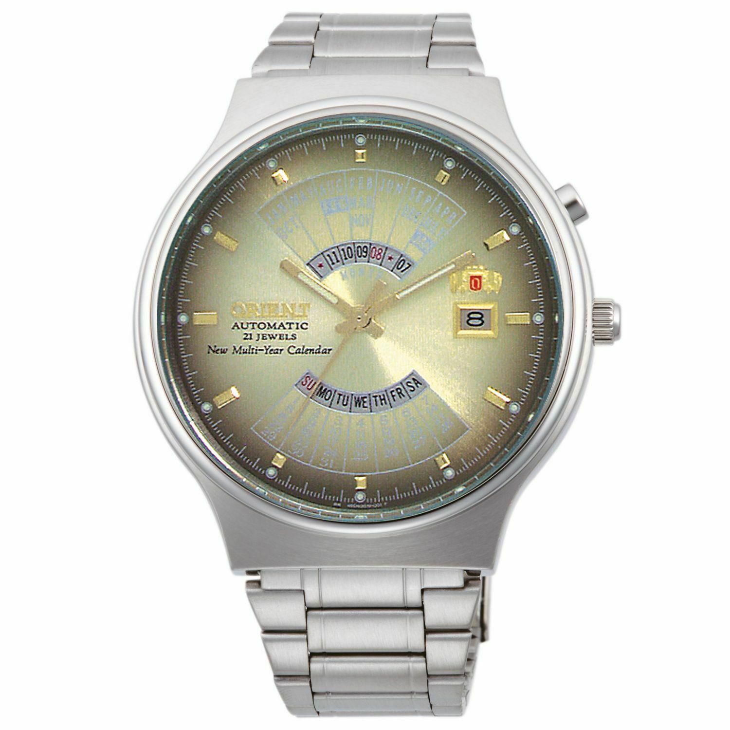 Orient FEU00002UW นาฬิกาผู้ชาย Orient รุ่น FEU00002UW, Automatic 21 Jewels Multi Year Calendar Men's Watch