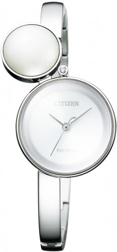 Citizen EW5490-59A นาฬิกาผู้หญิง Eco-Drive Ambiluna Diamond Women's Watch