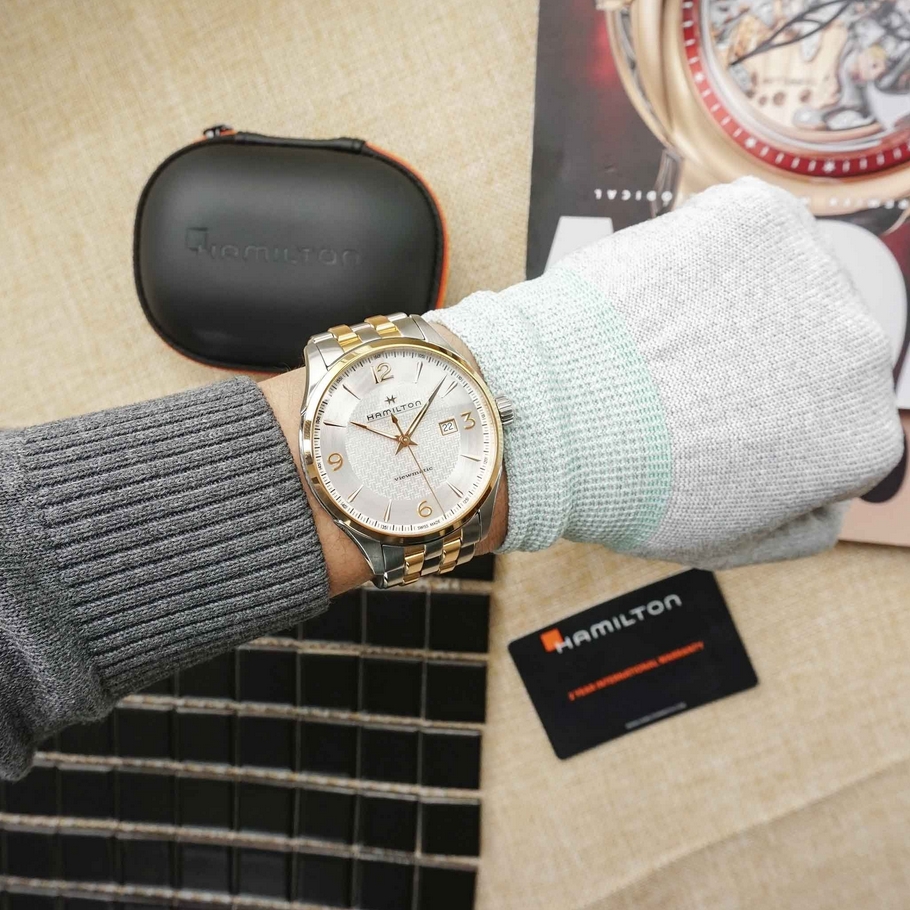 Hamilton H42725151 นาฬิกาผู้ชาย Hamilton รุ่น H42725151, Jazzmaster Viewmatic Automatic Men's Watch