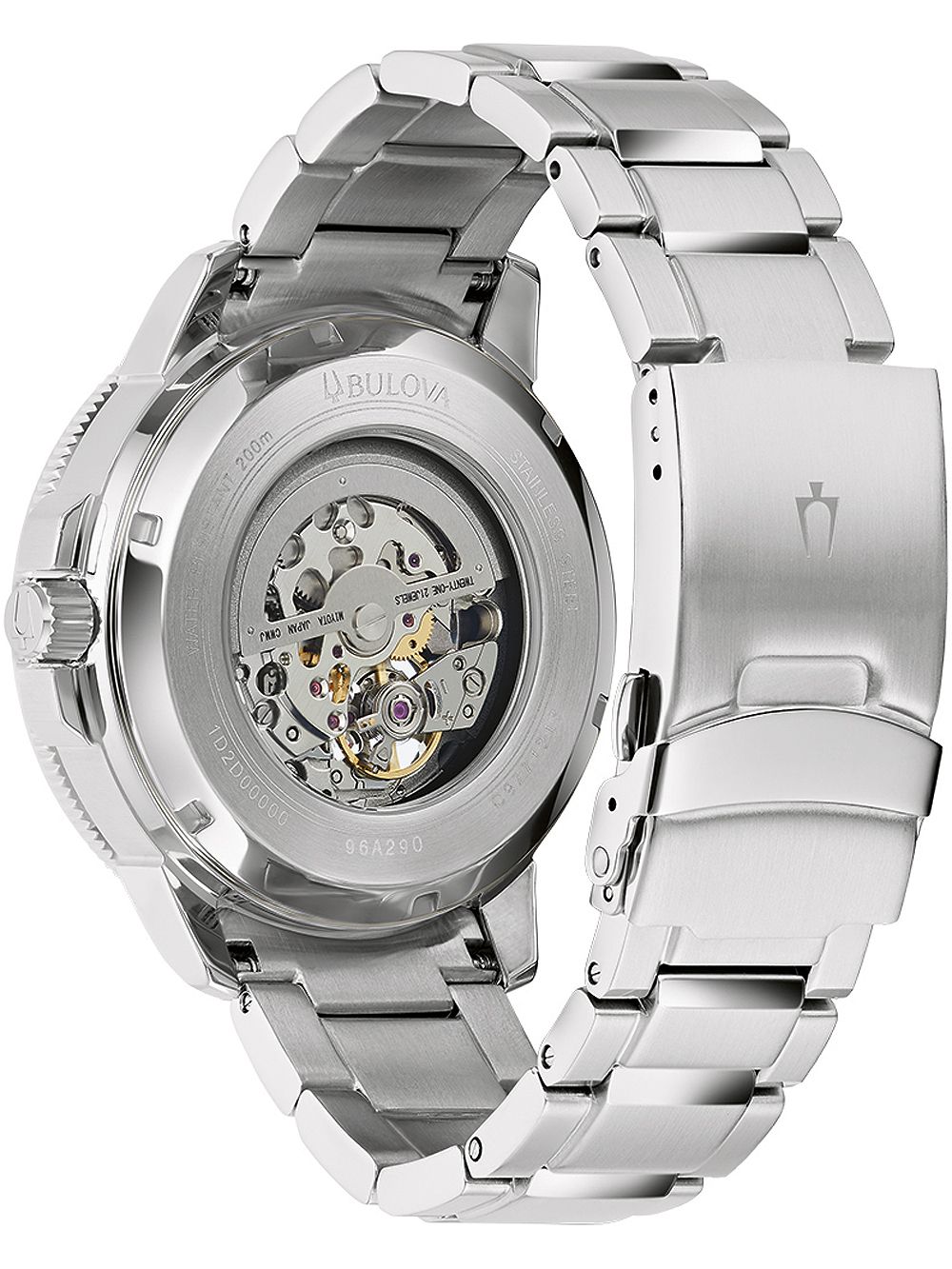 Bulova 96A290 นาฬิาผู้ชาย Marine Star Automatic Men's Watch