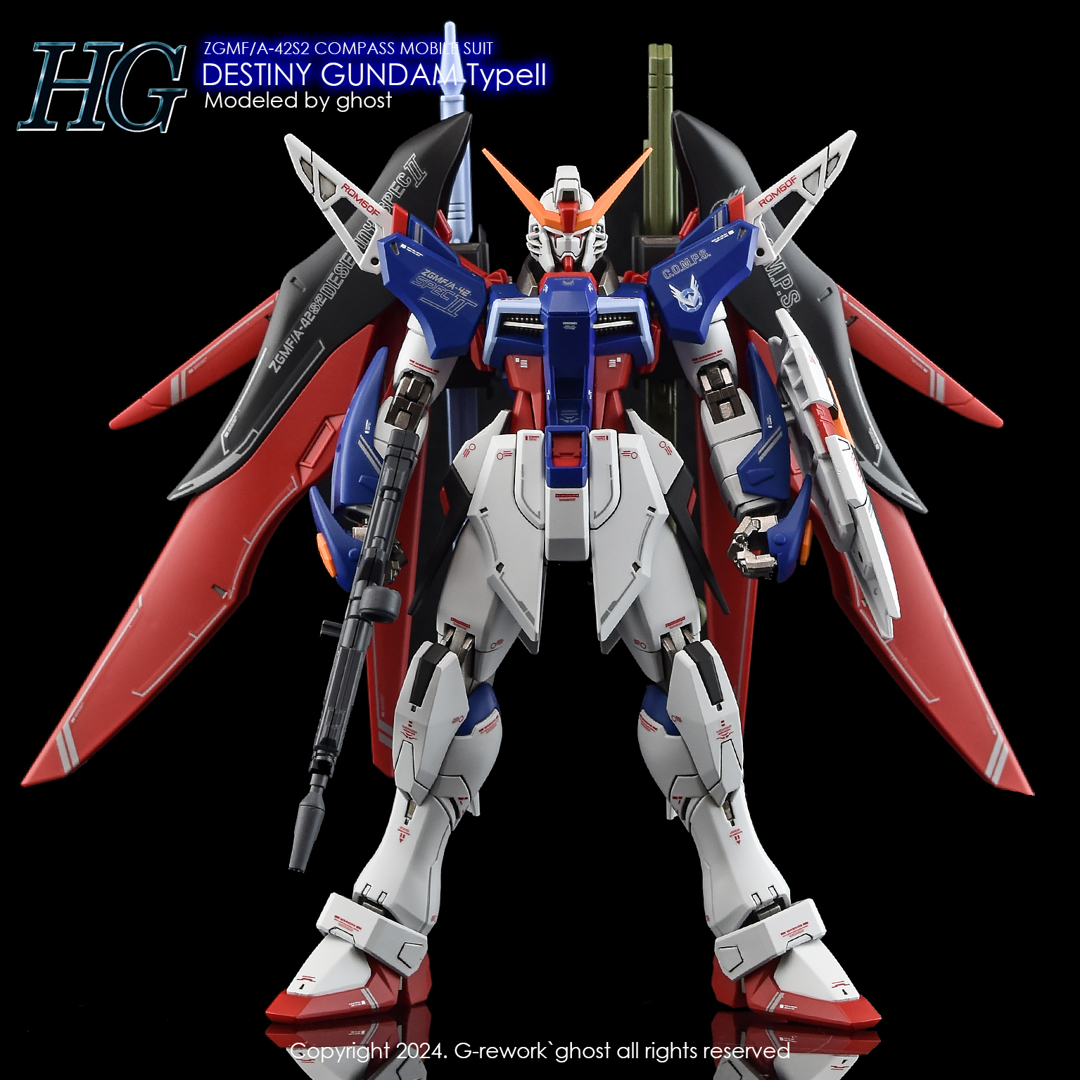 G-REWORK CUSTOM DECAL HG 1/144 DESTINY TYPE 2