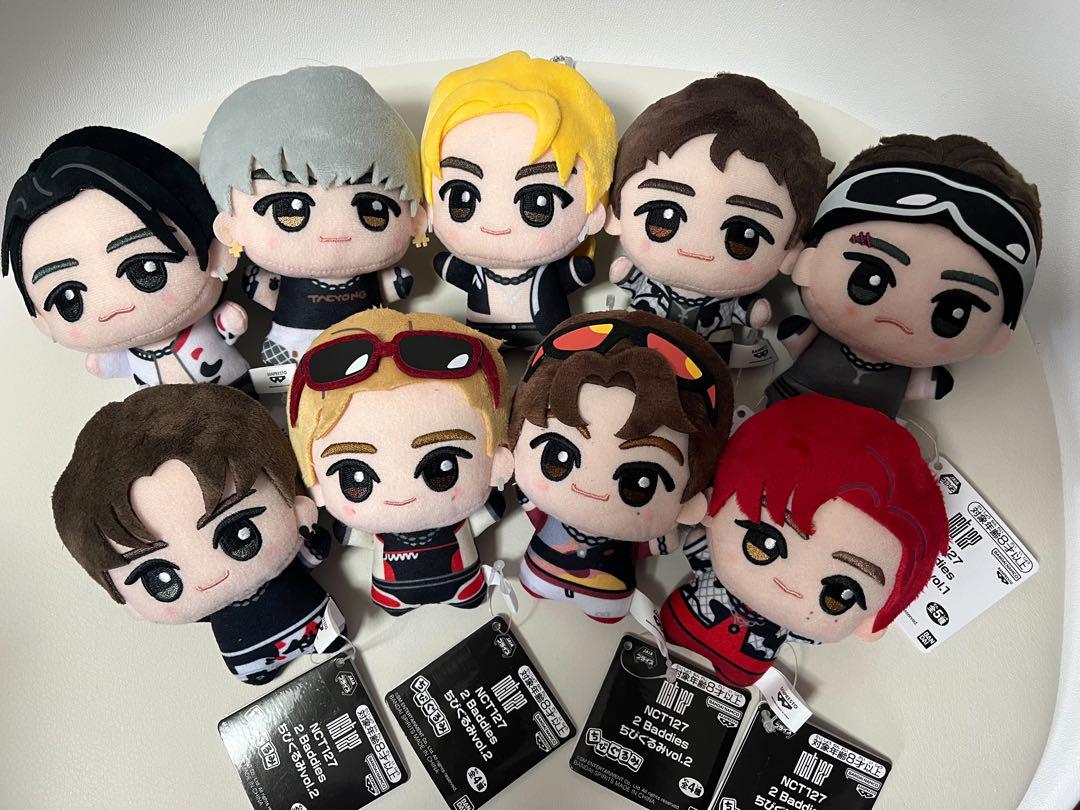 [PRE-ORDER] พวงกุญแจ ตุ๊กตาจิบิ NCT127 2 Baddies Chibigurumi Vol.2 Size 6 cm Set 9 ตัว จาก BANDAI BANPRESTO นำเข้าจากญี่ปุ่น