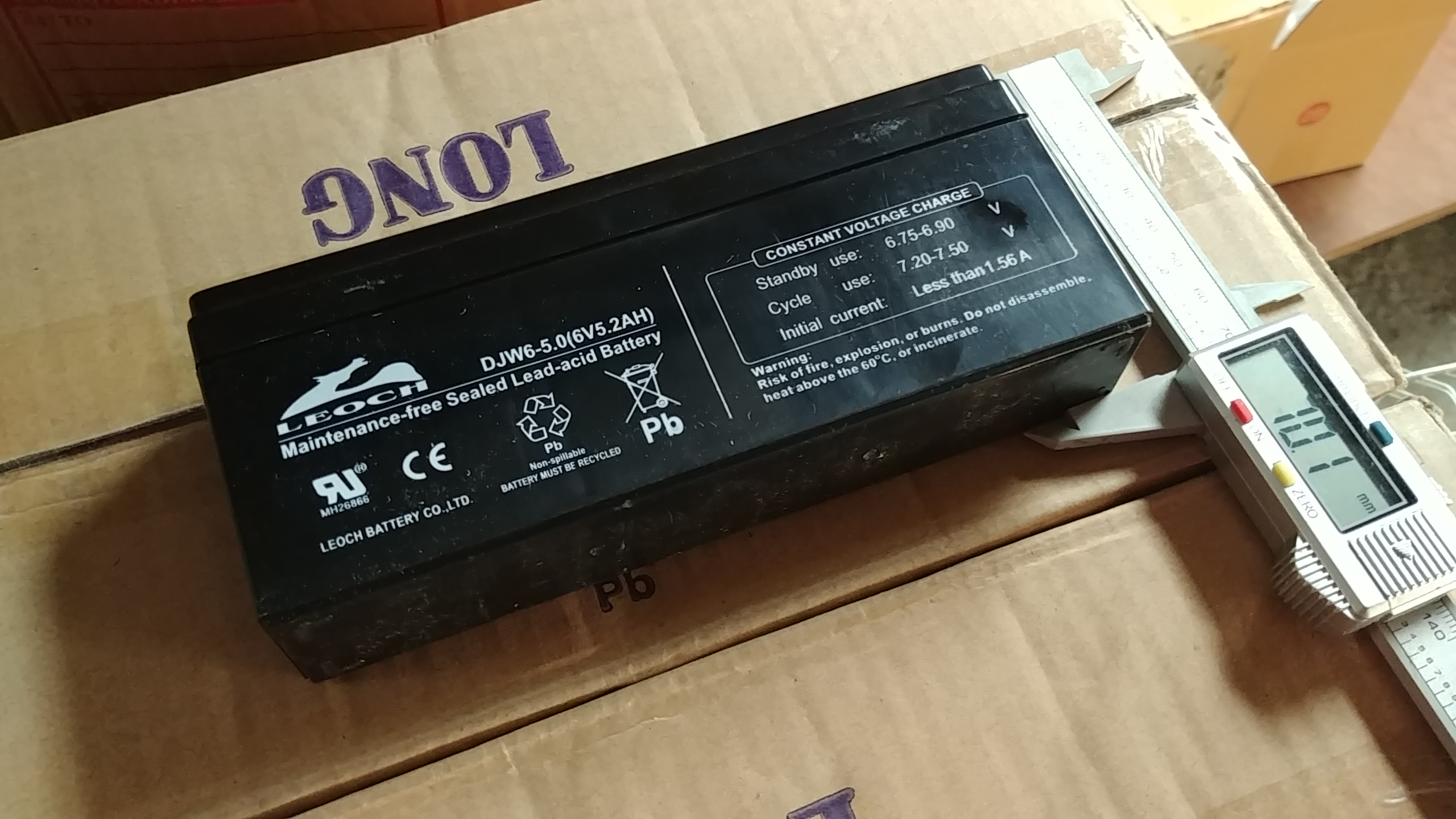 6V 5AH LEOCH